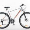BIC MTB .¨LYNCE 29ER¨ 21V SHIMANO TY C/SUSP.DEL  GRIS PLATA/ NARANJA