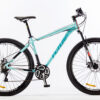 Bicicleta MTB Modelo MANTIS R.29″ 21V SHIMANO  / Celeste Mate,Negro, Rojo.
