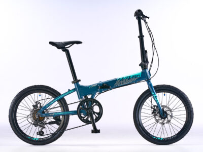 Bicicleta Urbana Modelo ORIGAMI de FUTURA AzulMate/Turquesa