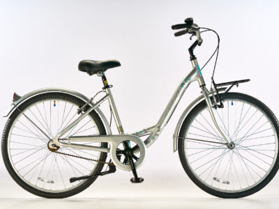 Bicicletas Urbana FUTURA Mod. CAROLINA cod.5211 Rod.26¨ Color Gris Plata